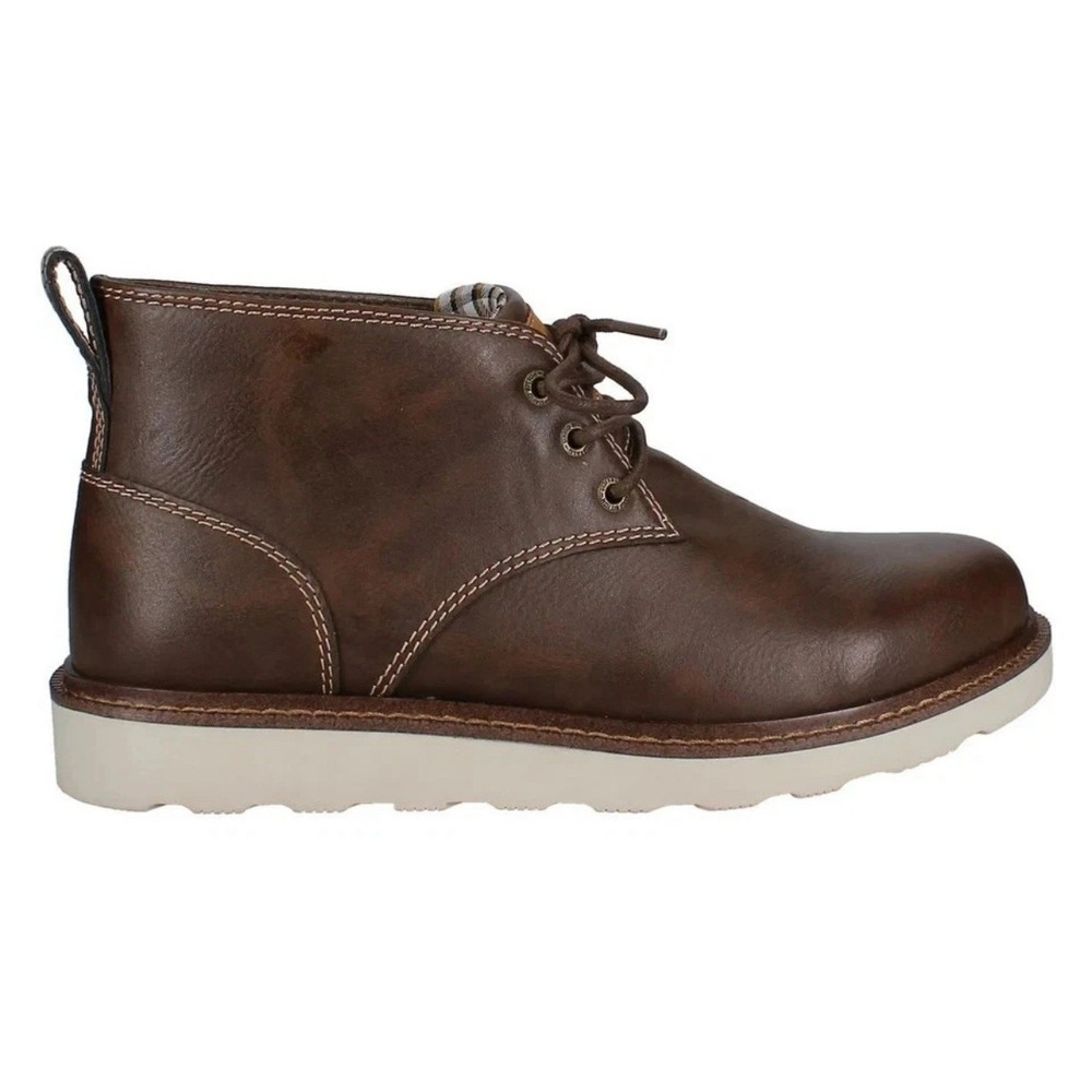 Buffalo David Bitton Men's Chukka Boots Brown Memory Foam‎ Durable New With Box!